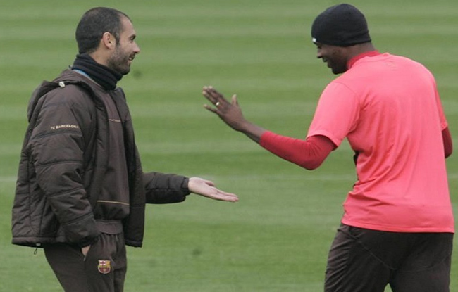 Guardiola rejoint Yaya