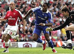 Drogba adore Arsenal