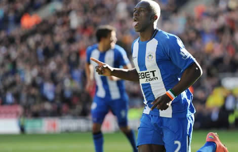 Arouna ne va pas abandonner Wigan