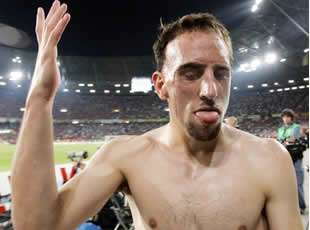 Ribéry dit adieu à la finale !