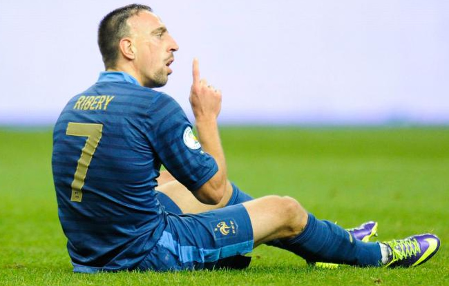 Ribery est forfait !