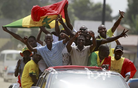 Au coeur des supporters sénégalais