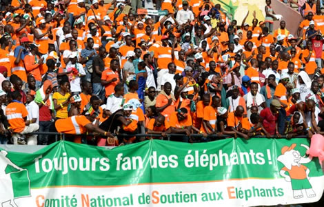 Les supporters ivoiriens s'en remettent au dernier tour