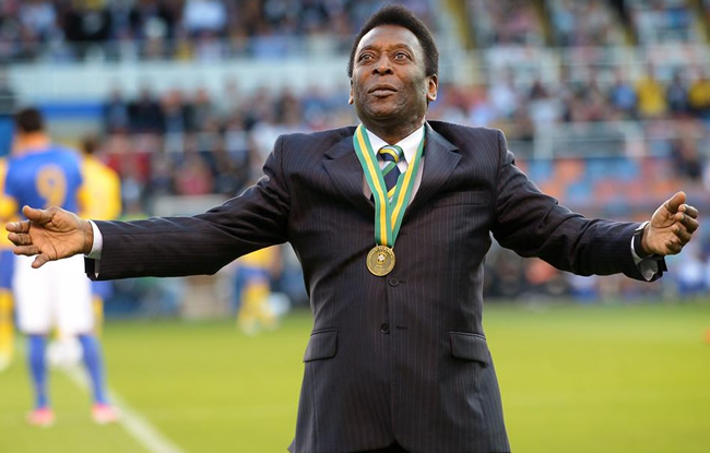 Pelé,du diamant dans les cheveux