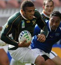 Rugby/ Coupe du Monde France 2007: Les Boks en puissance