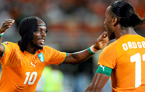 Gervinho, Drogba et Yaya en lice