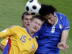 La Roumanie tient tête à l'Italie: 1-1