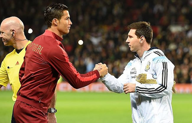 Messi et Ronaldo sous le même maillot