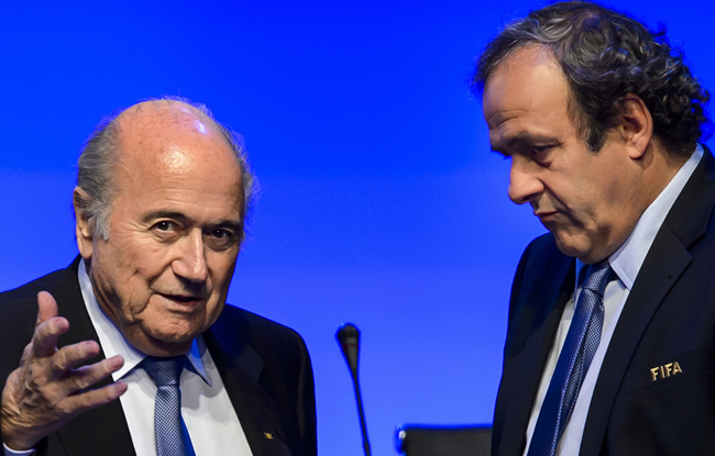 Blatter annonce Platini