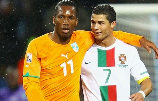 Drogba choisit Ronaldo