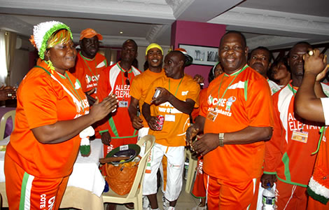 Supporters ivoiriens : « On a déjà gagné la bataille ...»