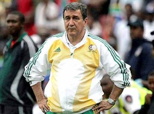 Parreira reprend les Bafana Bafana