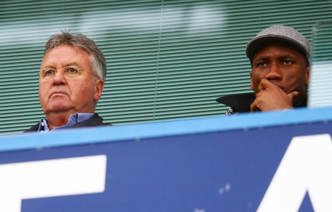 Hiddink réagit pour Drogba 