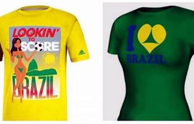 Ces tee-shirts ont choqué le Brésil 