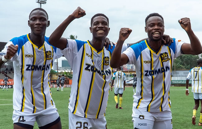 Championnat ligue1 : AS Denguélé décroche le nul contre Racing club  d'Abidjan