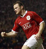 Football/ Demi-finale Ligue des Champions: Fighting Rooney